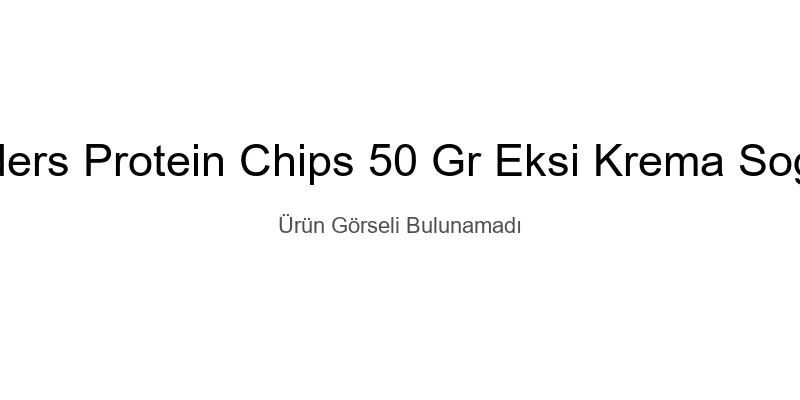 CLEAN POWDERS PROTEIN CHIPS 50 GR EKŞI KREMA SOĞAN 12 ADET